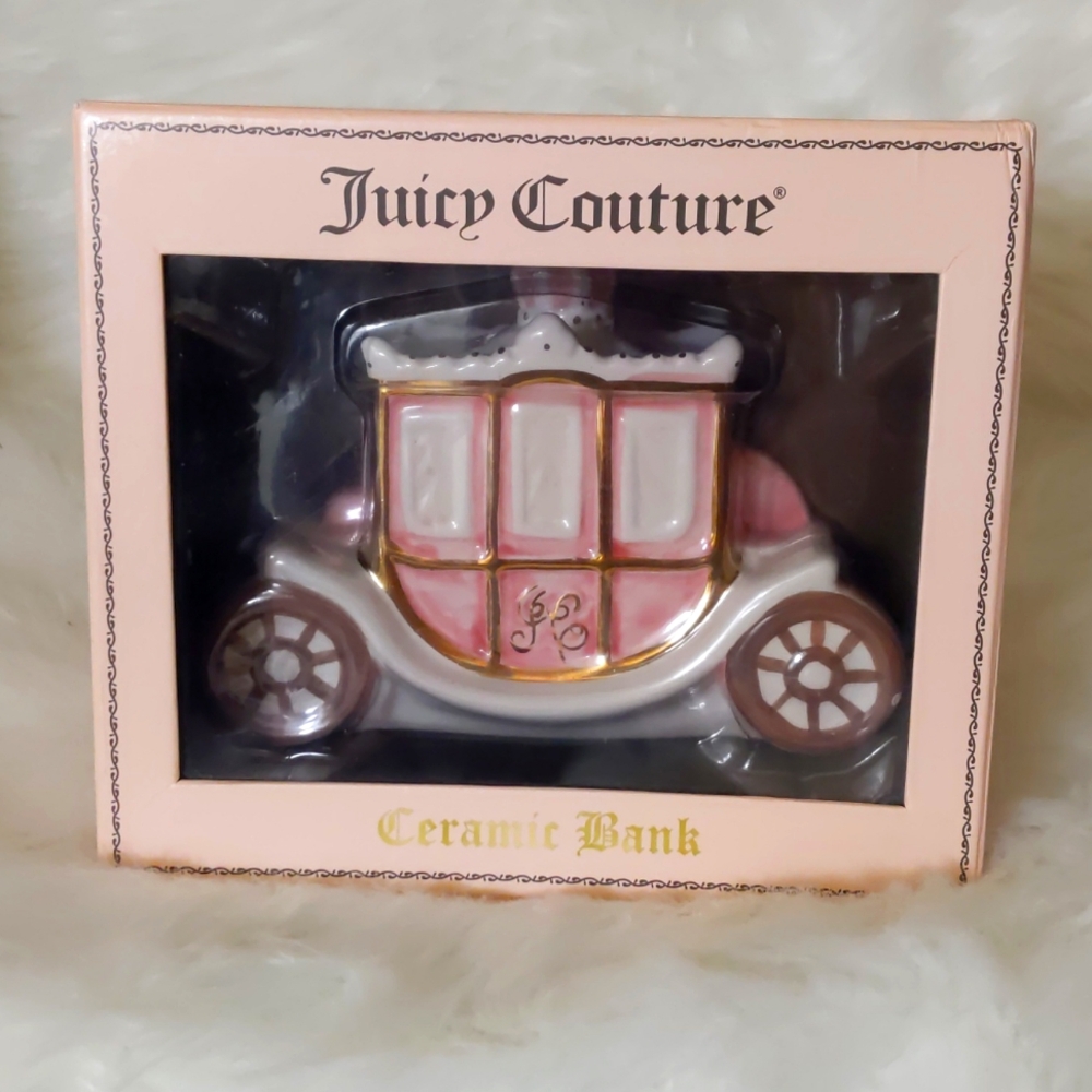 RARE Juicy Couture Carriage Bank
